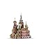 KERANOVA 110 Clever Paper Historic Buildings The Savior on Spilled Blood (Saint-Petersburg) 3D Puzzle, 35 x 26 x 42 cm, 1/200 Scale, Multi Color