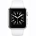 Apple Watch Series 1 Smartwatch 42mm Silver Aluminum Case, White Sport Band (Newest Model) (Renewed)