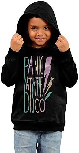 Tuiho Panic At The Disco Logo Hooded Sweatshirt For Kids Black