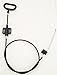 Universal Recliner Cable D-ring Release Pull Handle -Exposed Length 5.5