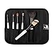 DUcare 6 Pieces Professional Kabuki Brushes For Face and Eye Blending, Contouring, Highlighting & Setting Powder with Case