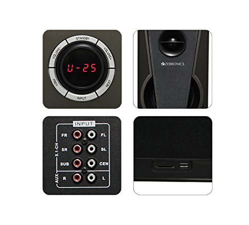 zebronics 5.1 remote