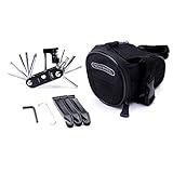 WOTOW Bicycle Repair Set Bike Outdoor Seat Saddle Bag 14 in 1 Multi Function Tool Kit Chain Splitter