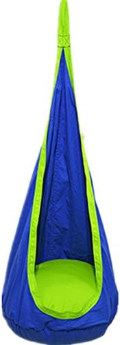 Indoor Hanging Baby Swing Outdoor children Hammock Swings Regular Set (Blue)