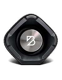 Altavoz de ducha Bluetooth inalámbrico Back Bay con duración de batería de 24 horas. Sonido sonido de alta fidelidad con graves mejorados. Altavoz portátil liviano resistente al agua IPX 4 para sonido estéreo para interiores   exteriores