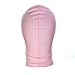HOT TIME Unisex Lycra Spandex Zentai Hood Mask (L-Large, Pink-Open Eyes Mouth)