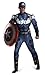 Disguise Men's Marvel Movie 2 Captain America Classic Muscle Costume, Blue/White, X-Large/42-46