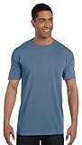 Comfort Colors 6030CC Garment Dyed Pocket T Shirt. - Blue Jean - XL
