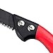 FLORA GUARD Heavy Duty Pruning Saw Comfort Handle with Saw Blade Enclosure - Japanese Style Hand Saw - Perfect for Trimming Trees, Plants, Shrubs, Wood, and More