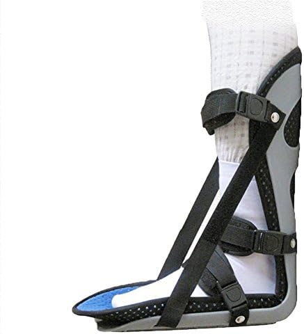 TSAR003 Walking Boot Ankle Fracture Protector, For Sports Injury Recovery Or Post-Surgery Rehabilitation, Professional Medical Equipment,Gray,S