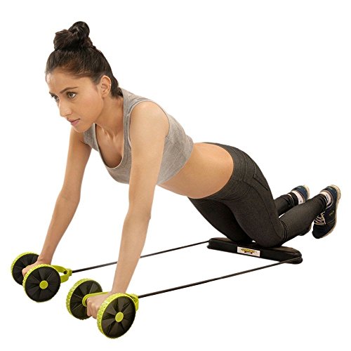Yinarts Ab Roller Pro Carver; Core Muscle Exercise Trainer (with Training Guide)