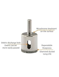 Juego de brocas de diamante para taladro de azulejos, herramienta extractora de sierra para vidrio, cerámica, porcelana y azulejos