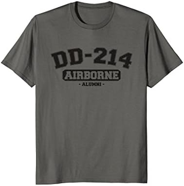 DD-214 US AIRBORNE Division Alumni Vintage T-Shirt