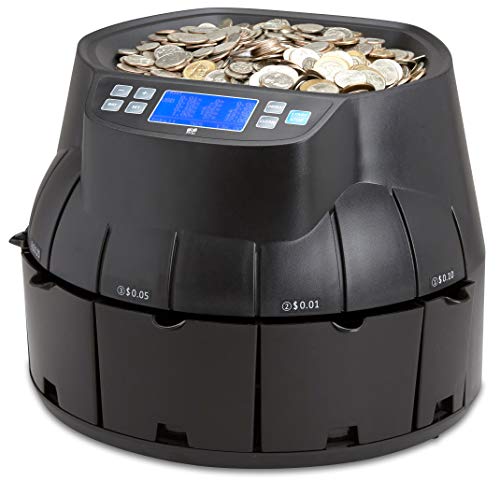 ZZap CS40 Coin Counter & Sorter for USD - Money Cash Currency Machine
