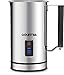 Gourmia GMF215 Cordless Electric Milk Frother & Heater, 3 Function, Detachable Base For Easy Serving, Stainless Steel, Non-Stick Interior For Easy Cleaning primary