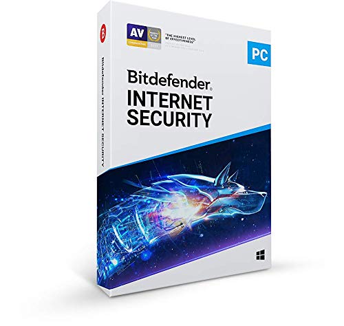 Bitdefender Internet Security - 3 Devices | 1 year Subscription | PC Activation Code by Mail