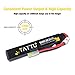 TATTU 11.1V LiPo Airsoft Stick Battery,3S 1200mAh 25C Battery Pack for Airsoft Gun with Mini Tamiya Connector