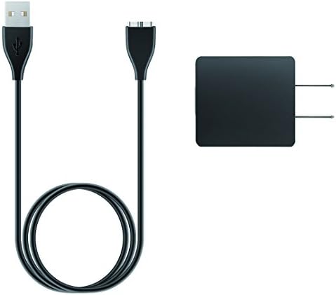Fitbit Surge Charger Cable, Longer Length Fitbit Surge Charging Cables with USB Charger Plug Replacement cable for Fitbit Surge Bracelet (Cable with Plug)