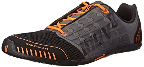 Inov-8 Men's Bare-XFâ„¢ 210 Cross-Training Shoe,Thyme/Black/Orange, 12.5 M US