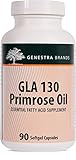 Genestra Brands - GLA 130 Primrose Oil - Essential Fatty Acid Formula - 90 Softgel Capsules