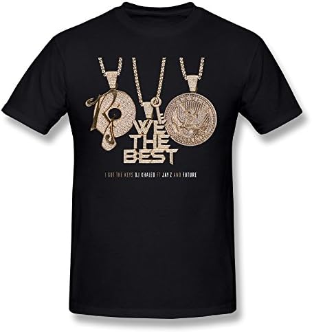 Guiwan Men's I Got The Keys DJ Khaled Featuring JAY Z &amp; Future T-shirt