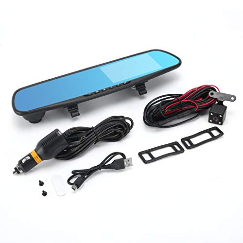 Car DVR Mirror Dual Camera 4.3