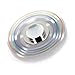 Tenergy Heavy Duty Solid Brass Copper Premium Finger Spinner, Chrome Finish, R188 Bearing, 4 to 5 Minutes Spinning, Tri-Band Colored Bars