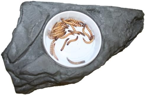 MagnaturalsLarge Worm Feeder Ledge Granite - Magnetic Decor