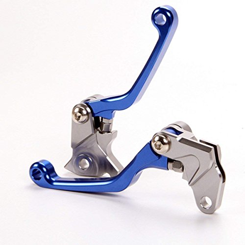 image for motor-mh Blue Pivot Dirt Bike Brake Clutch Levers for Yamaha TTR 125L/