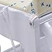 Costzon Baby Bath and Changing Table, Diaper Organizer for Infant with Tube & Cushion (Beige)