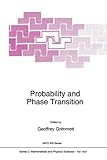 Probability and Phase Transition, , 9048143705