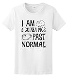 Two Guinea Pigs Past Normal Funny Ladies T-Shirt