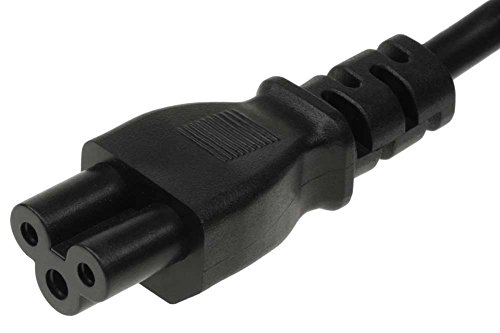 SF Cable, 2ft 18 AWG 3 Prong Universal Power Cord (NEMA 5-15P to IEC320 C5) - Thumbnail 3