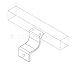 Stainless Steel Handrail Wall Bracket Pulsar by Inline Design
