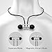 Picun D2 Metal In-Ear Headphones with Microphone, Noise Isolating Earbuds Wired Bass Stereo Earphones Compatible with Apple iOS and Android Smartphones (Silver)