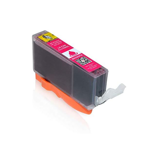 Logic-Seek 20 Druckerpatronen MIT CHIP und Füllstandsanzeige für Canon Pixma iP4850, MG5150, MG5250, MG6150, MG8150 kompatibel mit PGI-525BK, CLI-526C, CLI-526M, CLI-526Y und CLI-526BK – Bild 6