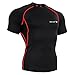 Baleaf Men's Short Sleeve Running Fitness Workout Compression Base Layer Shirt