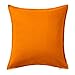Ikea Cushion Throw Pillow Cover Orange Gurli 20 X 20