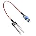 Kuman 5PCS Soil Moisture Sensor Kit - Compatible with Raspberry Pi, Arduino Mega 2560 - Includes 10PIN Female to Female Jump Cables