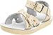 Salt-Water Style 1400 Sun-San Sweetheart Sandal, Gold, 6 M US Toddler