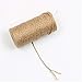 Natural Jute Twine 393 feet Gift Craft and Art Packing String, Jute Rope for Gardening Festive Decoration