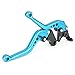 GZYF Short Brake Clutch Levers for Honda 1993-1999 CBR 900RR / CBR 600 F2 F3 F4 F4I 1992-2007 Blue