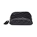 Toupons Fashion Small Pu Leather Waist Fanny Pack Bag for Girls & Women Cellphone Pouch (Black-4)