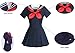 ROLECOS Himiko Toga Cosplay Costume MHA BNHA Outfit Japanese Sailor Dress S