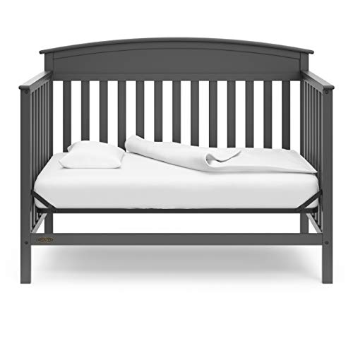 image for Storkcraft Graco Benton 4-in-1 Convertible Crib - Easy Assembly & Simp