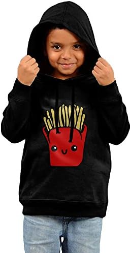 Unyiqun French Fries Toddler Hoodies - Soft And Cozy Hooded Sweatshirts 3 Toddler