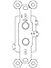 Classic Push Button Light Switch With Double Mother-Of-Pearl Inlay