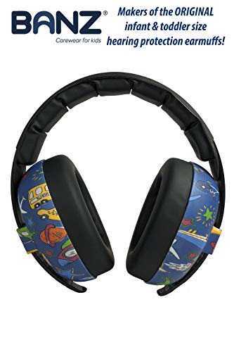 BANZ Earmuffs Infant Hearing Protection - Ages 0-2 Years - The Best Earmuffs for Babies & Toddlers - Industry Leading Noise Reduction Rating - Block Noise (Transport) - Thumbnail 3