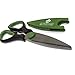 All Times Finest Kitchen Scissors The Most Elegant Multi Purpose Soft Grip Heavy Duty Stainless Steel Shears With Magnetic Storage Case, Green/back (Black)