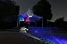 Indoor/Outdoor Blue and Green moving laser firefly with LED Holiday day party Light
